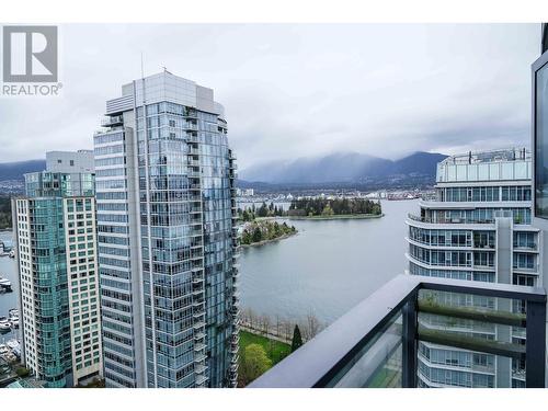 28Xx 1205 W Hastings Street, Vancouver, BC - Outdoor With Body Of Water With Balcony With Facade