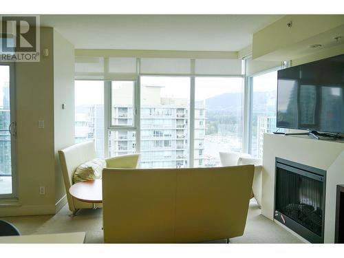 28Xx 1205 W Hastings Street, Vancouver, BC - Indoor With Fireplace