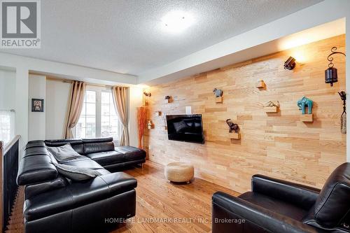 43 Wilkes Crescent, Toronto, ON - Indoor Photo Showing Living Room With Fireplace