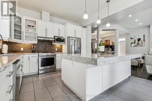 1427 Kains Woods Terrace, London, ON - Indoor Photo Showing Kitchen With Upgraded Kitchen