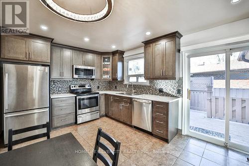 79 Weir Crescent, Toronto, ON - Indoor Photo Showing Kitchen With Stainless Steel Kitchen With Double Sink With Upgraded Kitchen