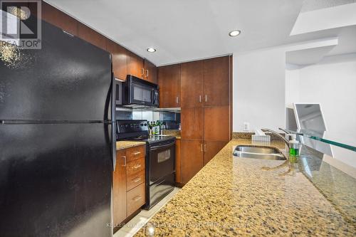 1706 - 8 York Street, Toronto, ON - Indoor Photo Showing Kitchen With Double Sink