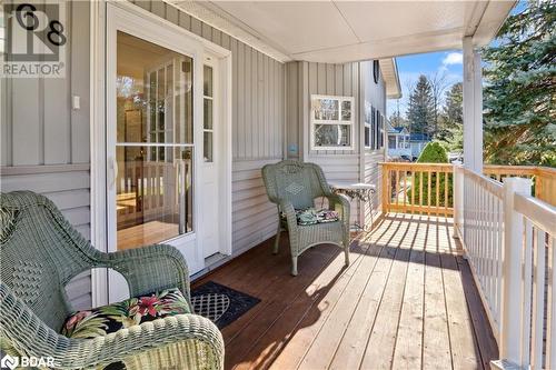 Front Deck - 68 Topaz Street, Wasaga Beach, ON 