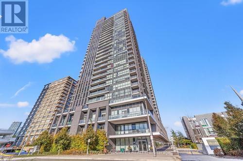 2809 - 2 Sonic Way, Toronto, ON - Outdoor With Balcony With Facade