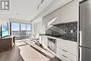 2809 - 2 Sonic Way, Toronto, ON  - Indoor Photo Showing Kitchen With Upgraded Kitchen 