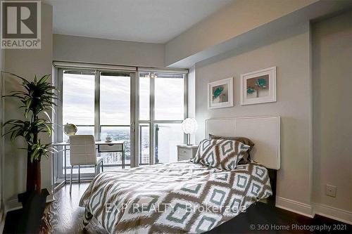 3703 - 60 Absolute Avenue, Mississauga, ON - Indoor Photo Showing Bedroom