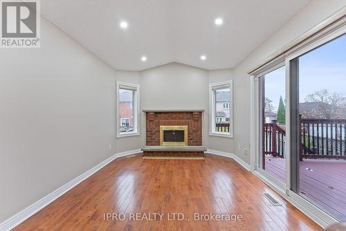 44 Bighorn Crescent, Brampton, ON - Indoor With Fireplace