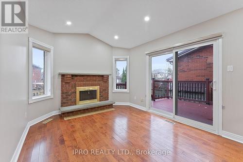 44 Bighorn Crescent, Brampton, ON - Indoor With Fireplace