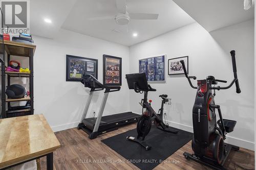 125 Crewson Court, Erin, ON - Indoor Photo Showing Gym Room