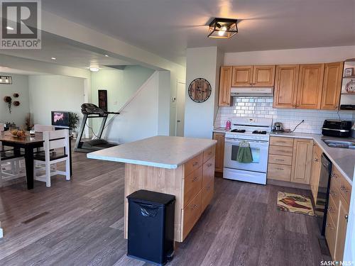 Classen Acreage, Spalding Rm No. 368, SK - Indoor Photo Showing Kitchen With Double Sink