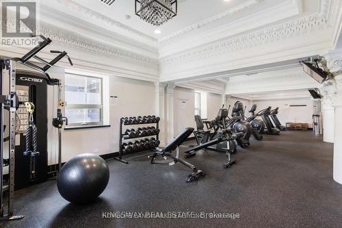 709 - 112 King Street E, Hamilton, ON - Indoor Photo Showing Gym Room