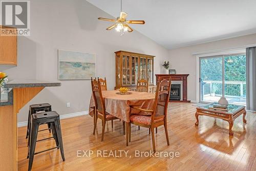 21 - 25 Heartwood Drive, Belleville, ON - Indoor Photo Showing Dining Room With Fireplace