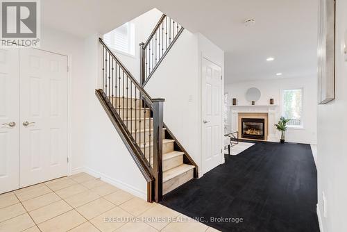 5 Havenwood Lane, Middlesex Centre, ON - Indoor Photo Showing Other Room With Fireplace