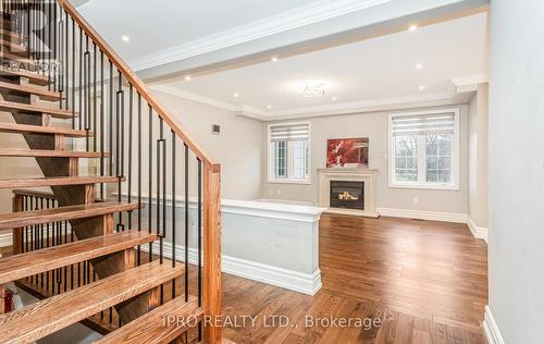 137 Spring Azure Crescent, Oakville, ON - Indoor Photo Showing Other Room With Fireplace