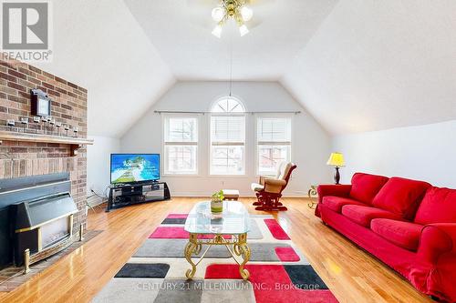 2274 Chapman Court, Pickering, ON - Indoor Photo Showing Living Room With Fireplace