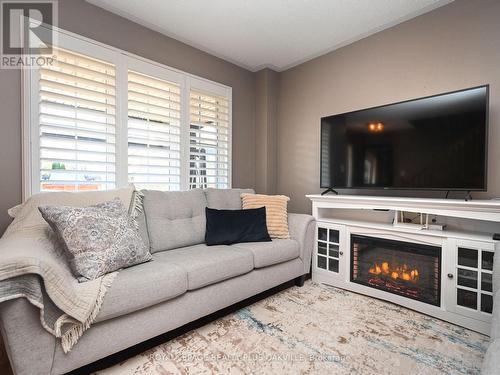 2554 Dashwood Drive, Oakville, ON - Indoor Photo Showing Living Room With Fireplace