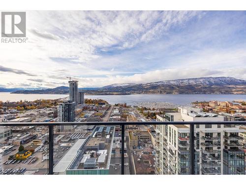 1488 Bertram Street Unit# 3010, Kelowna, BC - Outdoor With Body Of Water With View