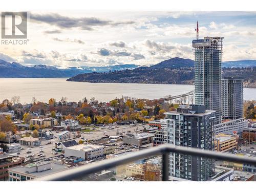 1488 Bertram Street Unit# 3010, Kelowna, BC - Outdoor With Body Of Water With View