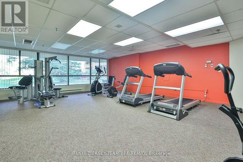 405 - 700 Wilson Road N, Oshawa, ON - Indoor Photo Showing Gym Room