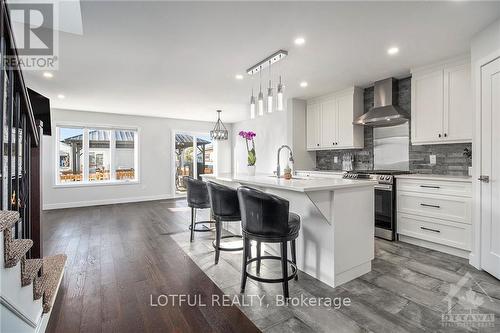 5A Flagstone Private Lane, North Stormont, ON - Indoor Photo Showing Kitchen With Upgraded Kitchen