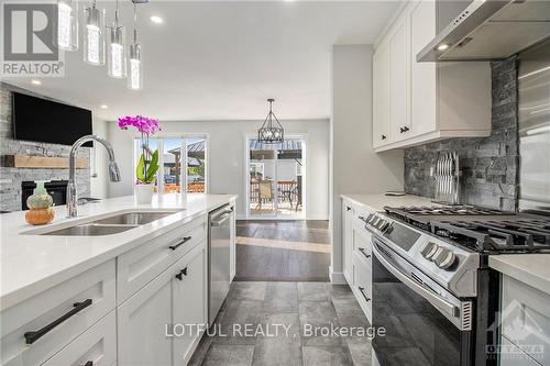 5A Flagstone Private Lane, North Stormont, ON - Indoor Photo Showing Kitchen With Double Sink With Upgraded Kitchen