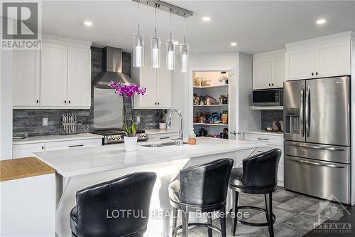 5A Flagstone Private Lane, North Stormont, ON - Indoor Photo Showing Kitchen With Stainless Steel Kitchen