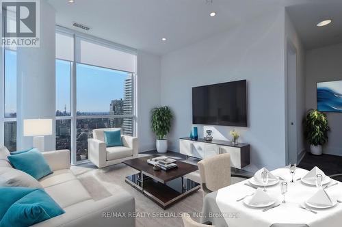 4403 - 39 Roehampton Avenue, Toronto, ON - Indoor Photo Showing Living Room