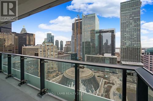 2207 - 224 King Street W, Toronto, ON - Outdoor With Balcony