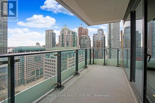 2207 - 224 King Street W, Toronto, ON - Outdoor With Balcony With View With Exterior