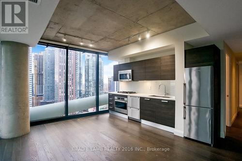 2207 - 224 King Street W, Toronto, ON - Indoor Photo Showing Kitchen With Upgraded Kitchen