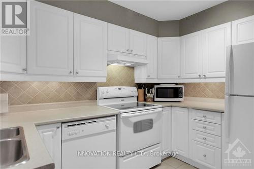 5 - 1 Stonebank Crescent, Ottawa, ON - Indoor Photo Showing Kitchen With Double Sink