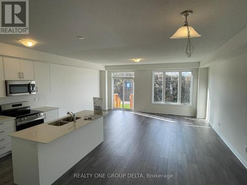 132 Greer Street, Barrie, ON - Indoor Photo Showing Kitchen With Double Sink