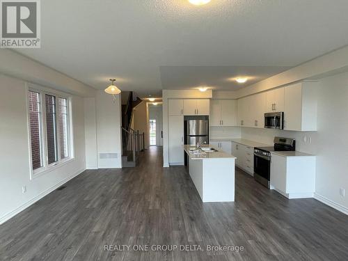 132 Greer Street, Barrie, ON - Indoor Photo Showing Kitchen With Double Sink