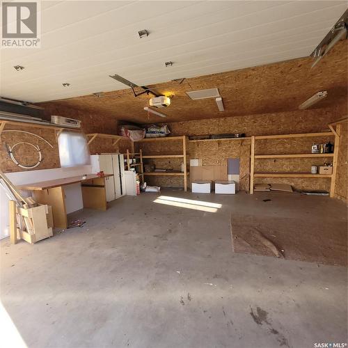 307 Birch Street, Caronport, SK - Indoor Photo Showing Garage