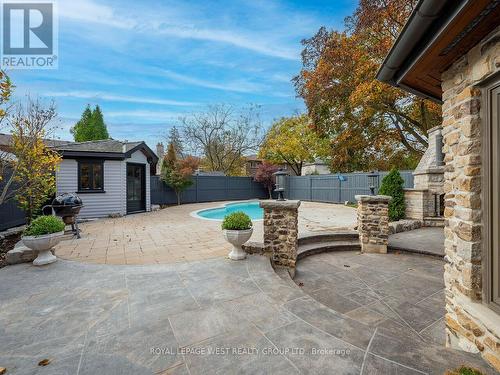 3602 Logmoss Crescent, Mississauga, ON - Outdoor With In Ground Pool