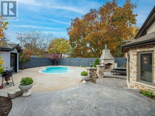 3602 Logmoss Crescent, Mississauga, ON - Outdoor With In Ground Pool