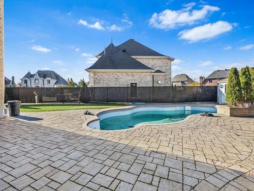 Pool - 256 Rue Des Alismas, Laval (Sainte-Dorothée), QC - Outdoor With In Ground Pool With Backyard