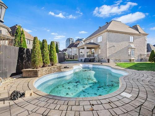 Pool - 256 Rue Des Alismas, Laval (Sainte-Dorothée), QC - Outdoor With In Ground Pool With Backyard With Exterior