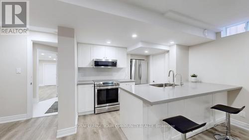 Bsmnt - 28 Preston Hill Crescent, Vaughan, ON - Indoor Photo Showing Kitchen With Stainless Steel Kitchen With Upgraded Kitchen