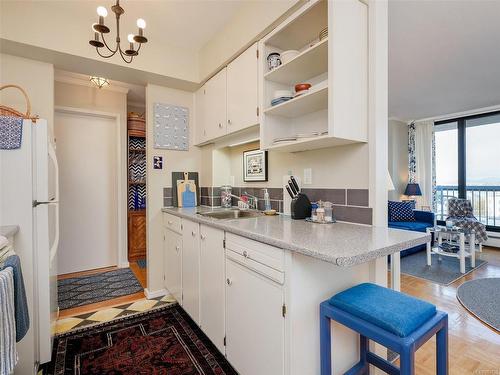 802-647 Michigan St, Victoria, BC - Indoor Photo Showing Kitchen