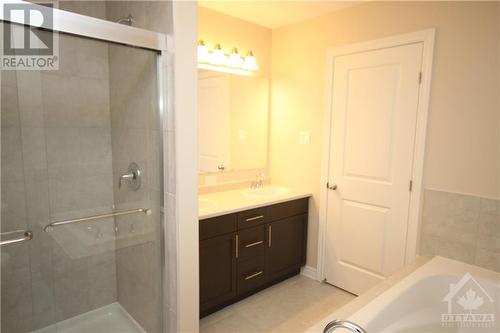 Primary Ensuite with separate tub and shower - 55 Arkose Street, Kanata, ON - Indoor Photo Showing Bathroom