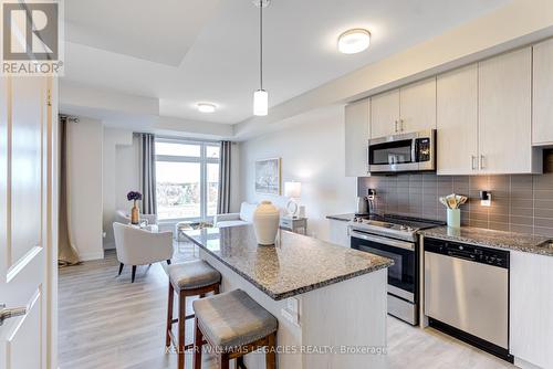 203 - 2550 Castlegate Crossing Drive, Pickering, ON - Indoor Photo Showing Kitchen With Stainless Steel Kitchen