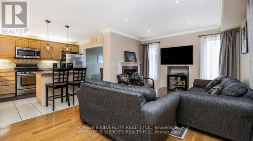 25 Oakmeadow Drive, Brampton, ON - Indoor With Fireplace