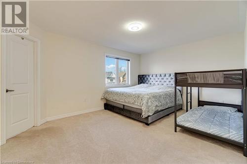 Bedroom with light carpet - 40 Todd Crescent, Dundalk, ON - Indoor Photo Showing Bedroom