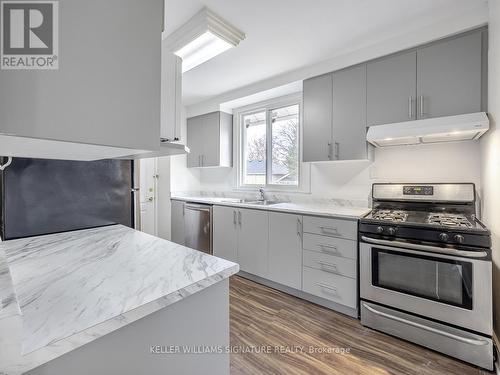 Upper - 66 Craiglee Drive, Toronto, ON - Indoor Photo Showing Kitchen