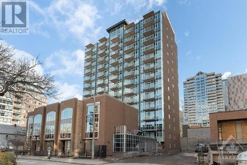 134 York Street Unit#1208, Ottawa, ON - Outdoor With Balcony With Facade