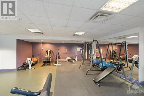 134 York Street Unit#1208, Ottawa, ON - Indoor Photo Showing Gym Room