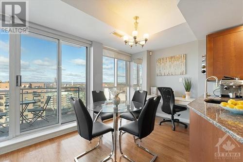 134 York Street Unit#1208, Ottawa, ON - Indoor Photo Showing Dining Room