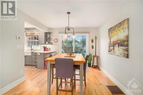 166 Lyman Street, Ottawa, ON - Indoor Photo Showing Dining Room