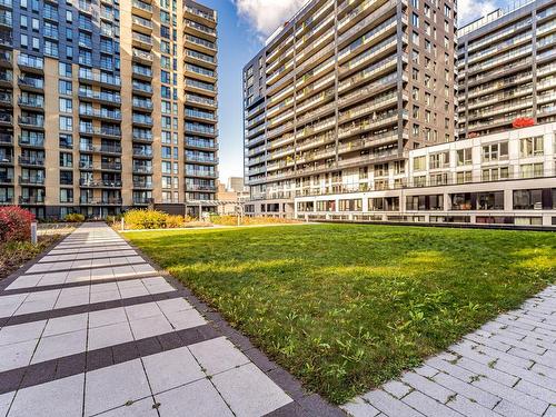 Backyard - 1812-195 Rue Peel, Montréal (Le Sud-Ouest), QC - Outdoor With Facade